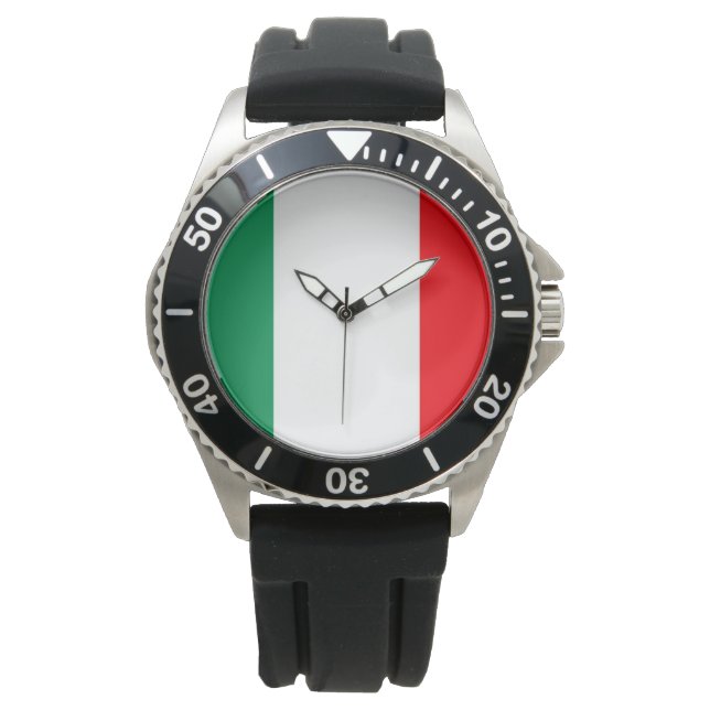 Montre Drapeau Italie (devant)