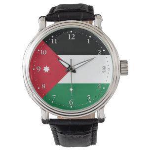 Montre Drapeau Jordanie
