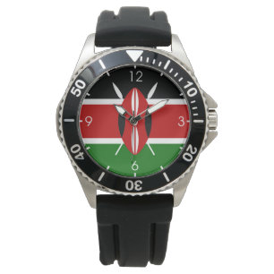 Montre Drapeau kényan (Kenya)
