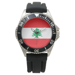 Montre Drapeau libanais (Drapeau libanais)
