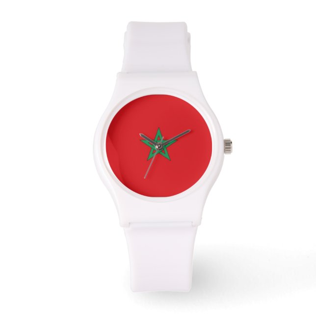 Montre Drapeau Maroc (Recto)