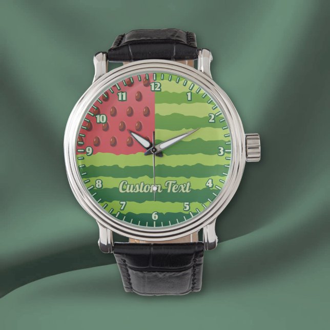 Montre Drapeau Melon d'Eau Regard (Créateur téléchargé)
