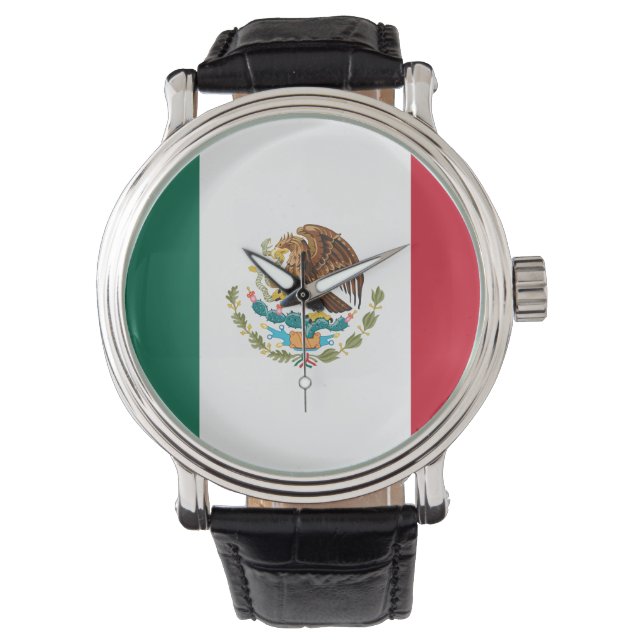 Montre Drapeau mexicain - Drapeau mexicain (devant)