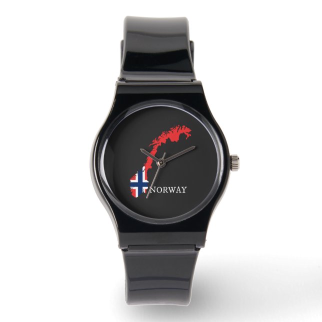 Montre Drapeau Norvège - Norvège (Recto)