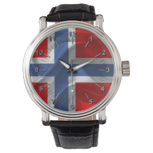 Montre Drapeau norvégien