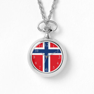 Montre Drapeau norvégien, Drapeau norvégien, Drapeau nord
