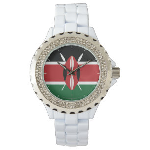Montre Drapeau ordinaire du Kenya