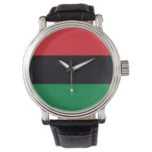 Montre Drapeau panafricain de l'UNIA