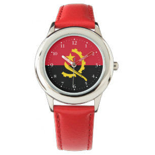 Montre Drapeau patriotique angolais