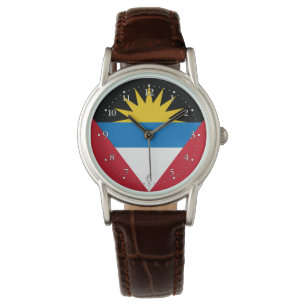 Montre Drapeau patriotique d'Antigua-et-Barbuda