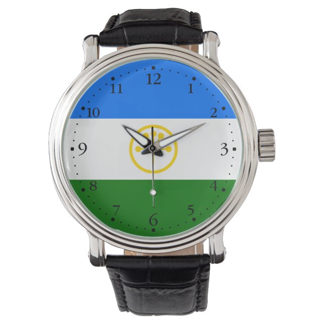 Montre Drapeau patriotique de Bachkortostan (devant)