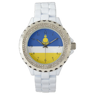 Montre Drapeau patriotique de Bouriatie