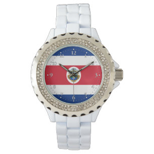 Montre Drapeau patriotique du Costa Rica