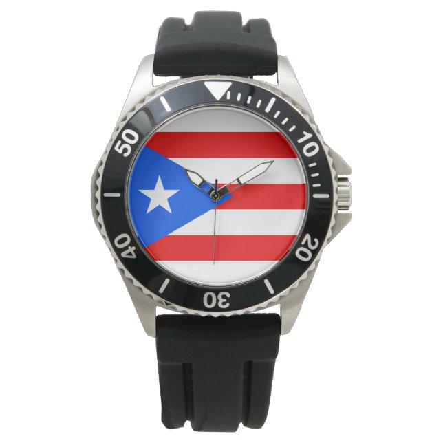 Montre Drapeau portoricain (Porto Rico) (devant)