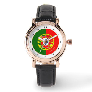 Montre Drapeau portugais & design tendance portugais