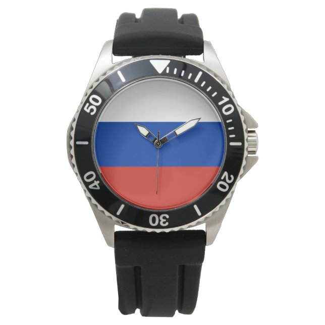 Montre Drapeau russe (Russie) (devant)