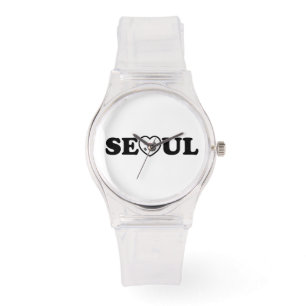Montre Drapeau Seoul Love Heart Taegeukgi