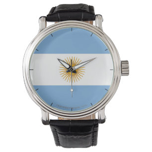 Montre Drapeau simple de l'Argentine