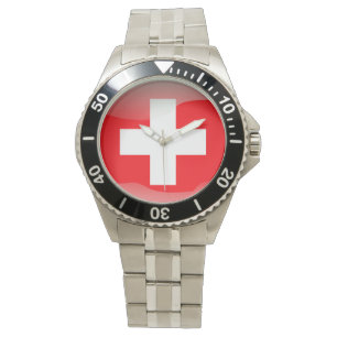 Montre Drapeau suisse