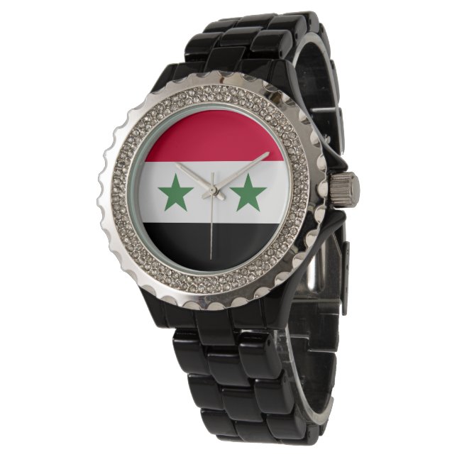 Montre Drapeau syrien (Incliné)