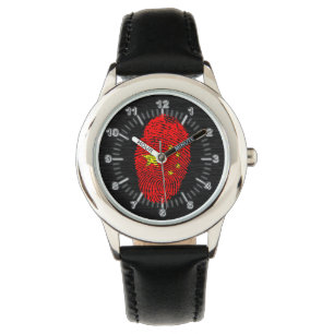 Montre Drapeau tactile chinois