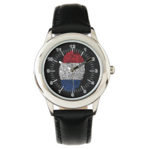 Montre Drapeau tactile néerlandais