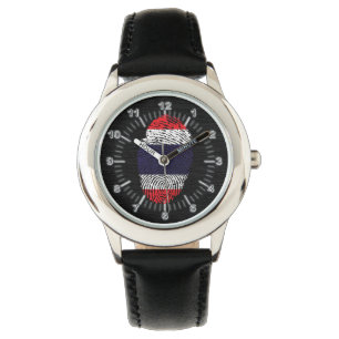 Montre Drapeau tactile thaï