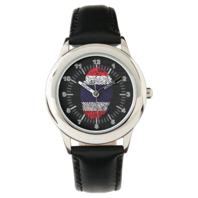 Montre Drapeau tactile thaï (devant)