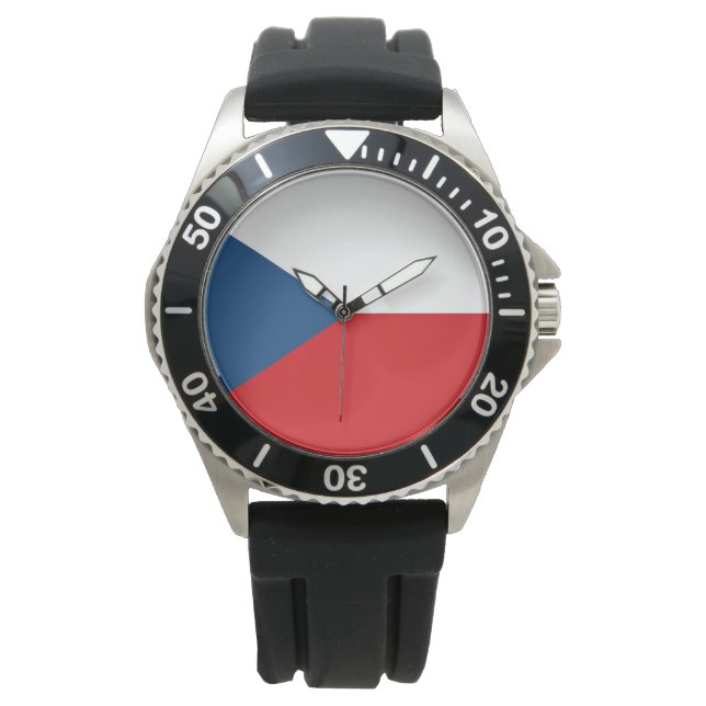 Montre Drapeau tchèque (devant)