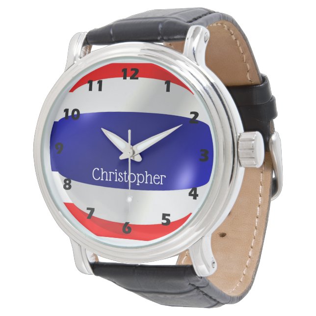 Montre Drapeau Thaïlande (Incliné)
