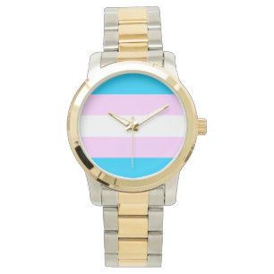Montre Drapeau transgenre