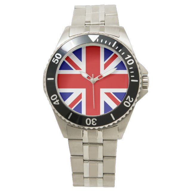 Montre Drapeau Union Jack (devant)