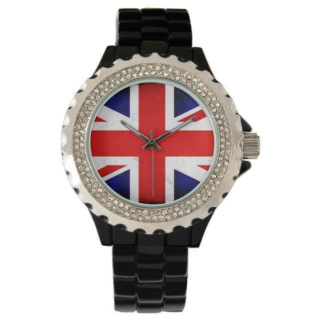 Montre Drapeau Union Jack britannique (devant)