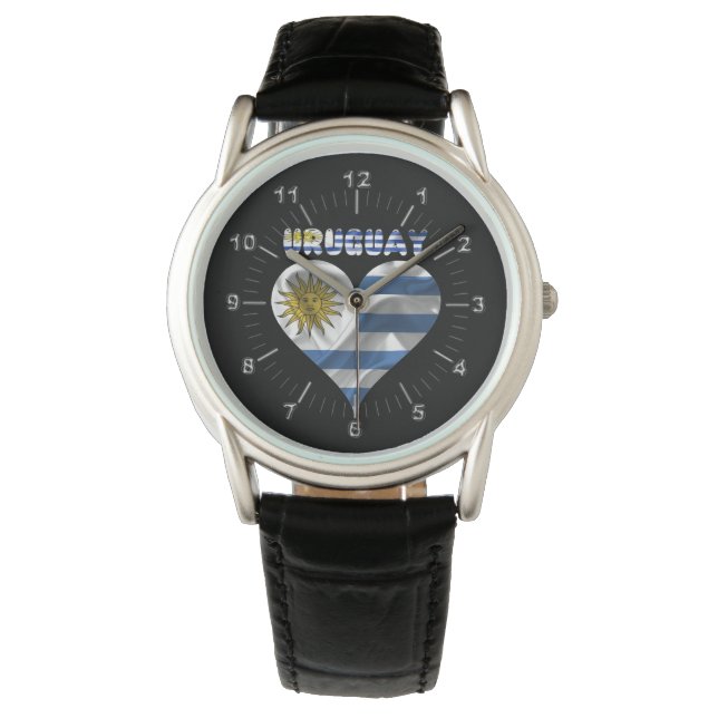 Montre Drapeau uruguayen (devant)