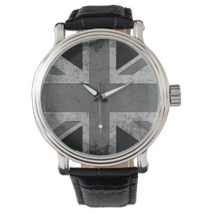 Montre Drapeau vintage Grunge UK