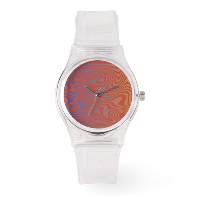 Montre Dream Flow l Abstract Trippy Pattern - No. 01 (Recto)