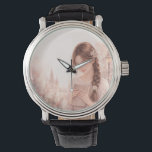 Montre Dreamy Floral Girl Aesthetic Wrist Watch – Cute<br><div class="desc">A stylish wrist watch featuring a dreamy floral illustration with soft pastel colors and delicate flowers. This beautiful aesthetic design adds a charming and artistic touch to your everyday style. Perfect for daily wear, school, or casual outfits, this watch combines functionality with elegant artwork. The romantic floral theme makes it...</div>