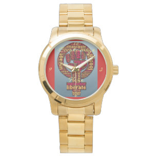 Montre droits des femmes 2017 levée poing Thunder_Cove