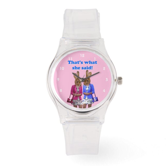 Montre Drôle, c'est ce qu'elle a dit le texte (Recto)