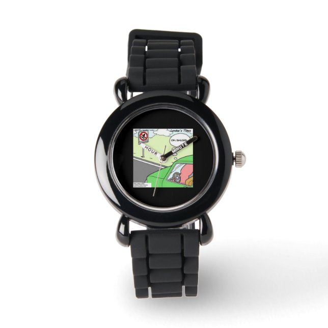 Montre drôle de la zone sans calmar (Recto)