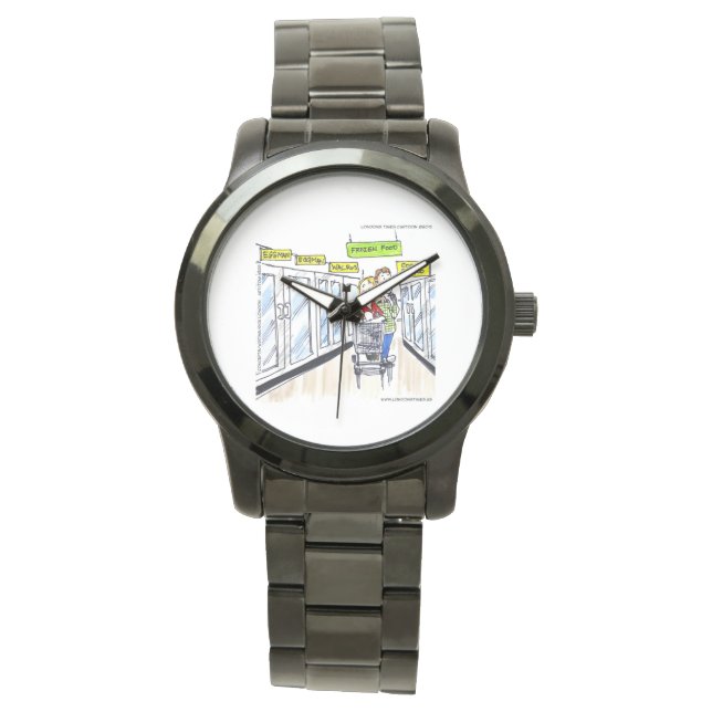 Montre drôle de Morse gelé par Rick London (devant)