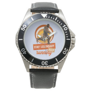 Montre Drôle de motivation de course de Bigfoot