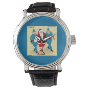 Montre drôle de Noël Police Navidad