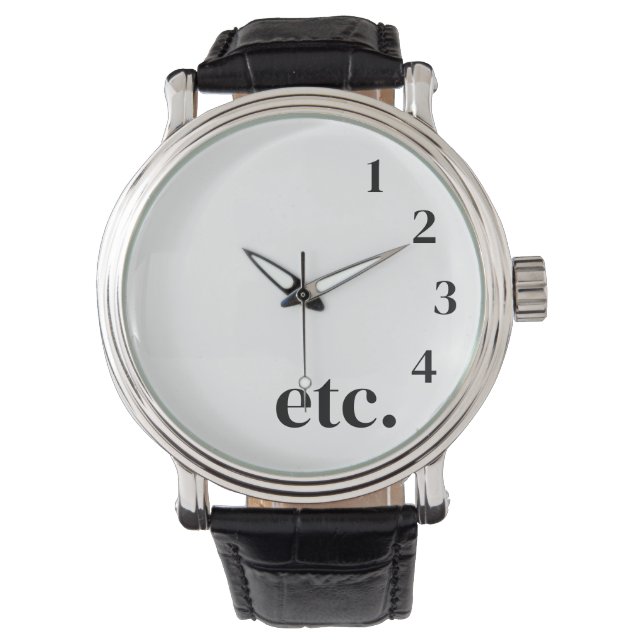Montre Drôle etc. (devant)