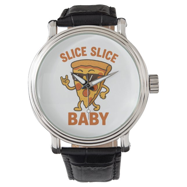 Montre Drôle mignon Cartoon alimentaire (devant)