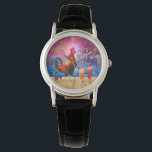 Montre Drôle Rooster Poulet Boire Tropical Plage Mer<br><div class="desc">Le poulet dans ce design humoristique sait à quelle heure il est - il est temps de boire, bien sûr, parce que c'est le temps de COCKtail! Ce design tropical stupide est parfait pour tous ceux qui aiment la mer, les poulets, les margaritas et le paradis et l'été interminable. Il...</div>