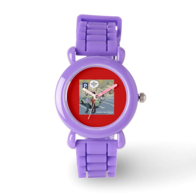 Montre drôle sur le thème de la psychologie "Valid (Recto)