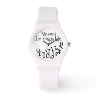 Montre Drôle toujours en retard
