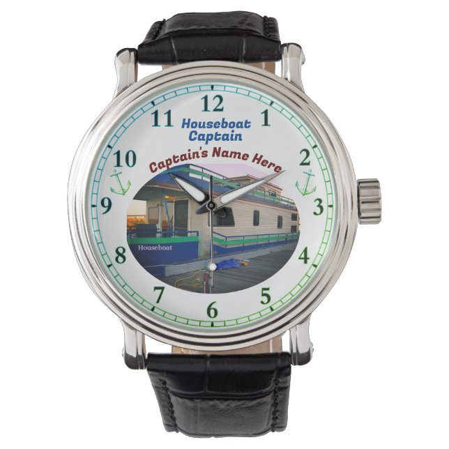 Montre du capitaine du bateau à domicile (devant)