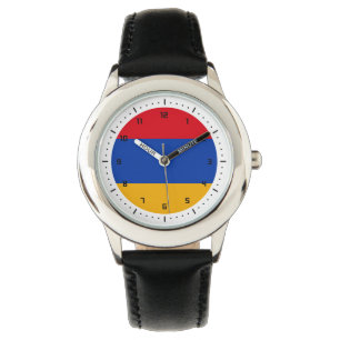 Montre du drapeau arménien